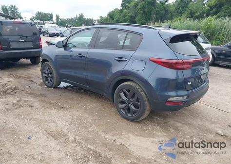 2022 Kia Sportage Nightfall Edition из США, поврежденный, VIN KNDP6CAC7N7018968